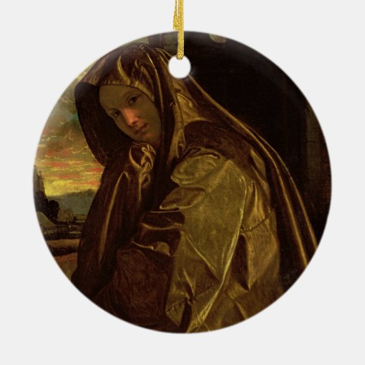 St Mary Magdalene Keramik Ornament (Hinten)