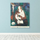 St. Mary Magdalene, Limousin Workshop Leinwanddruck (Insitu (Holzboden))