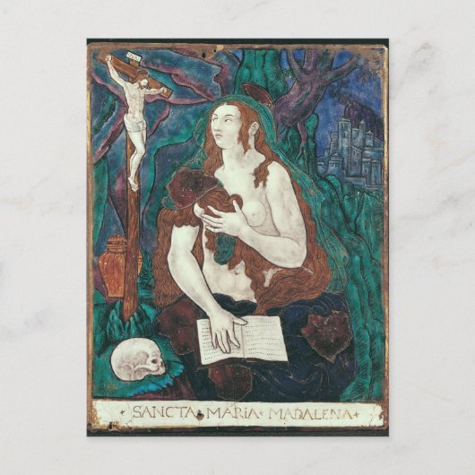 St. Mary Magdalene, Limousin Workshop Postkarte (Vorderseite)