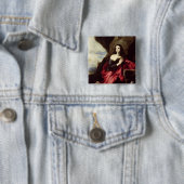 St Mary Magdalene oder St. Thais in der Wüste Button (Beispiel)