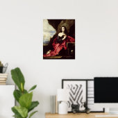 St. Mary Magdalene oder St. Thais in der Wüste Poster (Heimbüro)