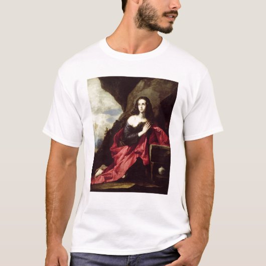 St Mary Magdalene oder St. Thais in der Wüste T-Shirt (Vorderseite)