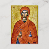 St. Mary Magdalene Orthodoxe Gebetskarte Platzkarte (Vorderseite)