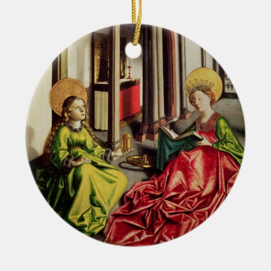 St Mary Magdalene und St. Catherine von Alexandria Keramikornament (Vorne)