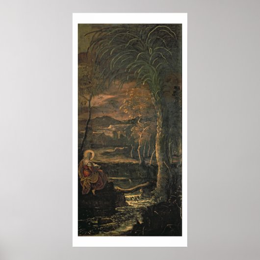 St. Mary of Egypt in the Wilderness Poster (Vorne)