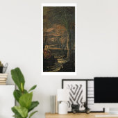 St. Mary of Egypt in the Wilderness Poster (Heimbüro)