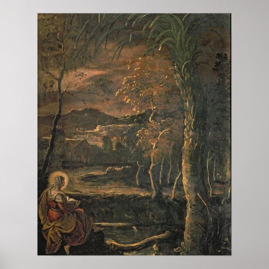 St. Mary of Egypt in the Wilderness Poster (Vorne)