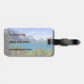 St. Mary See, Glacier Nationalpark, Montana Gepäckanhänger (Rückseite horizontal)