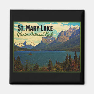 St. Mary See-Gletscher NP Magnet