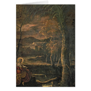 St Mary von Ägypten in der Wildnis
