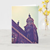 St. Mary's Catholic Church Karte (Gelbe Blume)