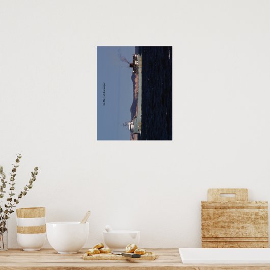 St. Marys Challenger-Poster Poster (Küche)