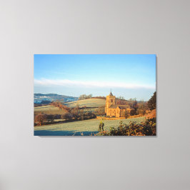 St Mary's Crosthwaite Holiday Card Leinwanddruck