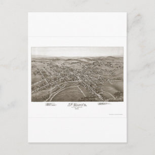 St. Mary's Elk Landkreis Postkarte