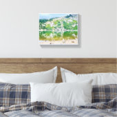 St. Mary's Glacier, CO Stretched Canvas Print Leinwanddruck (Insitu (Schlafzimmer))