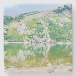 St. Mary's Glacier, CO Stretched Canvas Print Steinuntersetzer