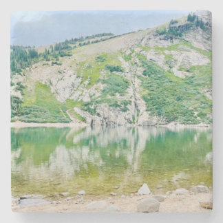 St. Mary's Glacier, CO Stretched Canvas Print Steinuntersetzer