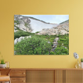 St. Mary's Gletscher Stretched Canvas Print Leinwanddruck (Insitu (Wohnzimmer))