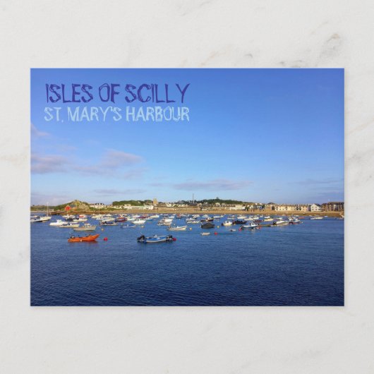 St. Mary's Harbour - Isles Of Scilly Postkarte (Vorderseite)