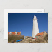 St. Mary's Island, Whitley Bay Postkarte (Vorne/Hinten)