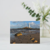 St. Mary'S Island Whitley Postkarte (Stehend Vorderseite)