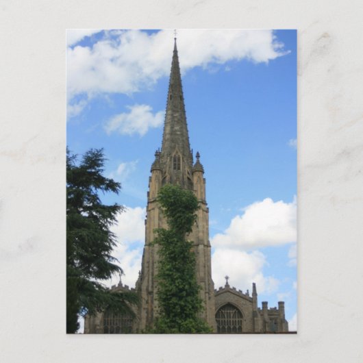 St. Marys Kirche, Saffron Walden, Essex, Vereinigt Postkarte (Vorderseite)