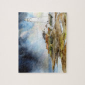 St Marys Lighthouse Whitley Bay North East England Puzzle (Vertikal)