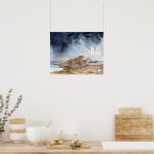 St Marys Lighthouse Whitley Bay Poster (Küche)