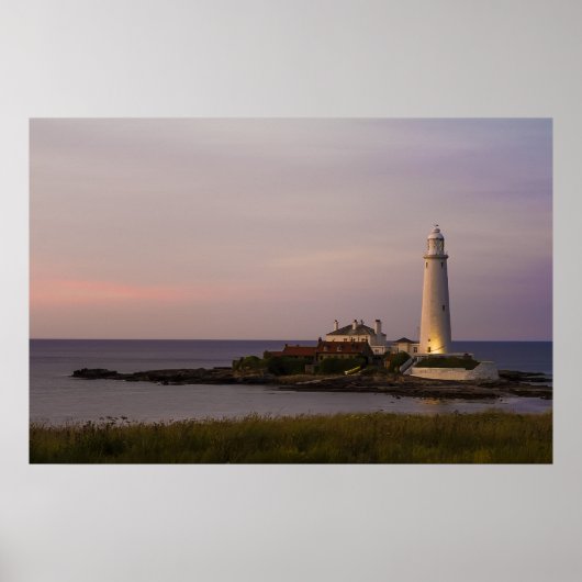 St. Marys Lighthouse, Whitley Bay Poster (Vorne)