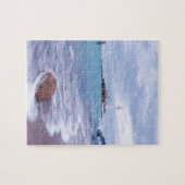 St Mary's Lighthouse Whitley Bay Vereinigtes König Puzzle (Horizontal)