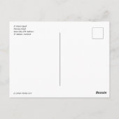 St. Mary's Quad University of St. Andrews Scotland Postkarte (Rückseite)