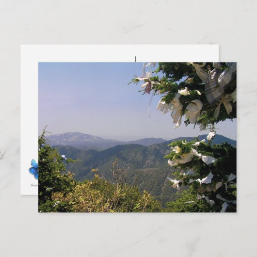 St. Mary's throne Troodos Mountains Zypern Postkar Postkarte (Vorne/Hinten)