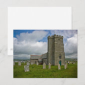 St. Materiana, Tintagel Postkarte (Vorne/Hinten)