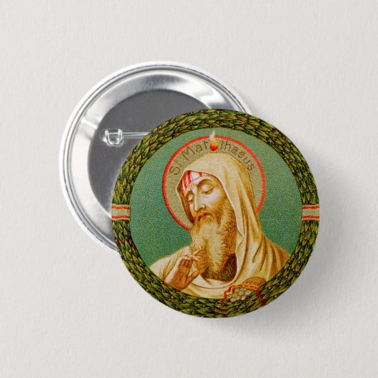 St. Matthäus der Apostel (JMAS 08) Button (Vorne & Hinten)