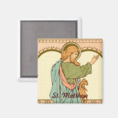 St. Matthäus der Apostel (RLS 10) Magnet (Vorderseite/Rückseite)