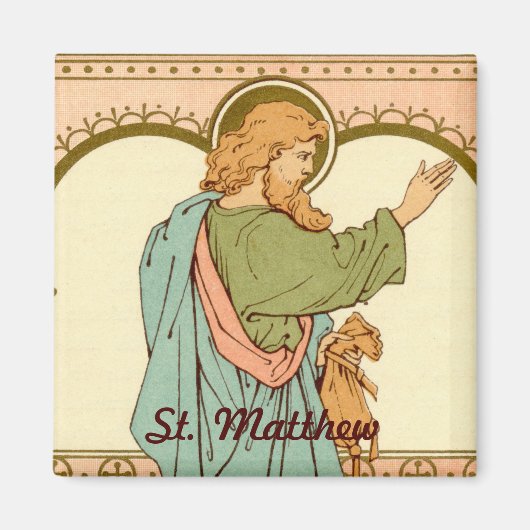 St. Matthäus der Apostel (RLS 10) Magnet (Vorne)