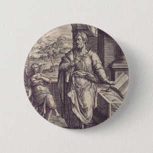 St. Matthäus der Evangelist - Fine Art Reproduktio Button