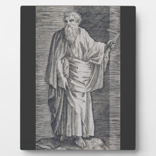 St. Matthäus der Evangelist - Kunstreproduktion Fotoplatte