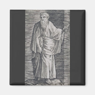 St. Matthäus der Evangelist - Kunstreproduktion Magnet