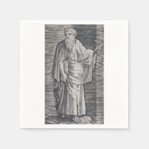 St. Matthäus der Evangelist - Kunstreproduktion Serviette