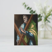 St. Matthäus von El Greco Postkarte (Stehend Vorderseite)