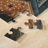 St. Matthew, das evangelistisch-orthodoxe Symbol Puzzle (Seite)