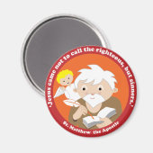 St. Matthew der Apostel Magnet (Vorderseite/Rückseite)