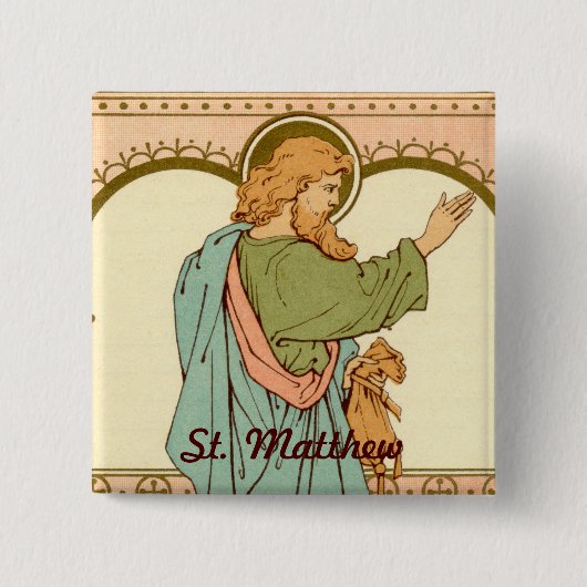 St. Matthew der Apostel (RLS 10) Button (Vorderseite)
