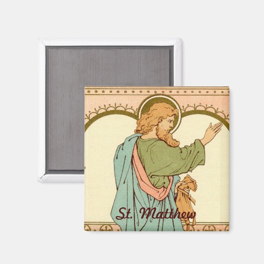 St. Matthew der Apostel (RLS 10) Magnet (Vorderseite/Rückseite)