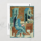 St. Matthew der Evangelist von Andrei Rublev Postkarte (Vorne/Hinten)