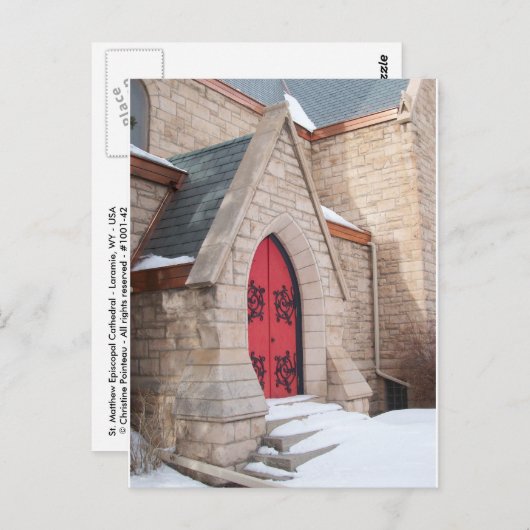 St Matthew Episcopal Cathedral Postkarte (Vorne/Hinten)