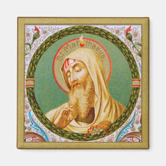 St. Matthew the Apostle (JMAS 08) Platz Magnet (Vorne)