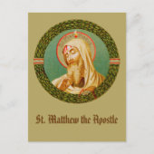 St. Matthew the Apostle (JMAS 08) Postkarte (Vorderseite)