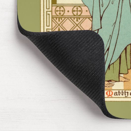 St. Matthew the Apostle (RLS 10) (Stil 1) Mousepad (Ecke)